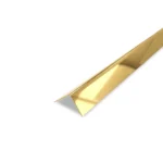 استيل زوايا 2 سم ذهبي