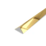 استيل زوايا 3 سم ذهبي
