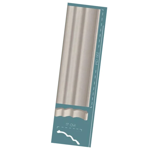 فوم KSA اطار 4 سم *  2.2 متر K006